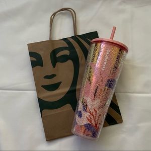 Pink corral, bubble tumblr